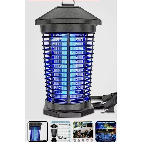 Bug Zapper Zap T6 Pro Outdoor Electric Mosquito Fly Bug Zapper New OPEN BOX - Picture 4 of 4